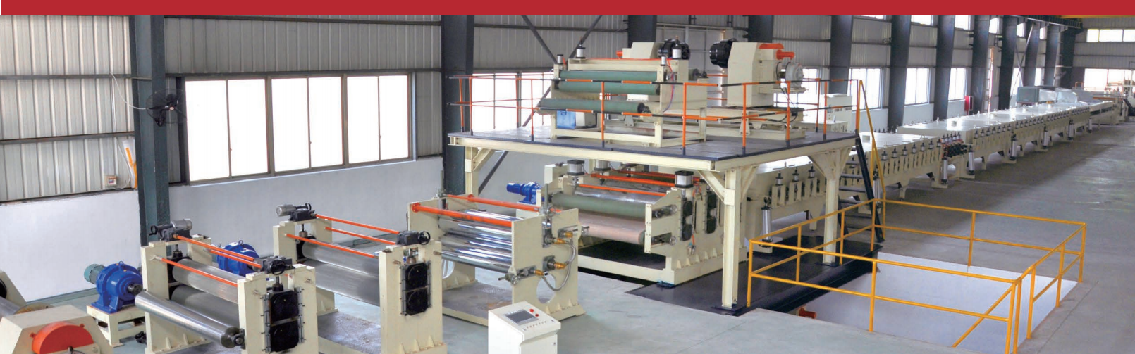 Aluminum Corrugated Composite Panel Production Line
