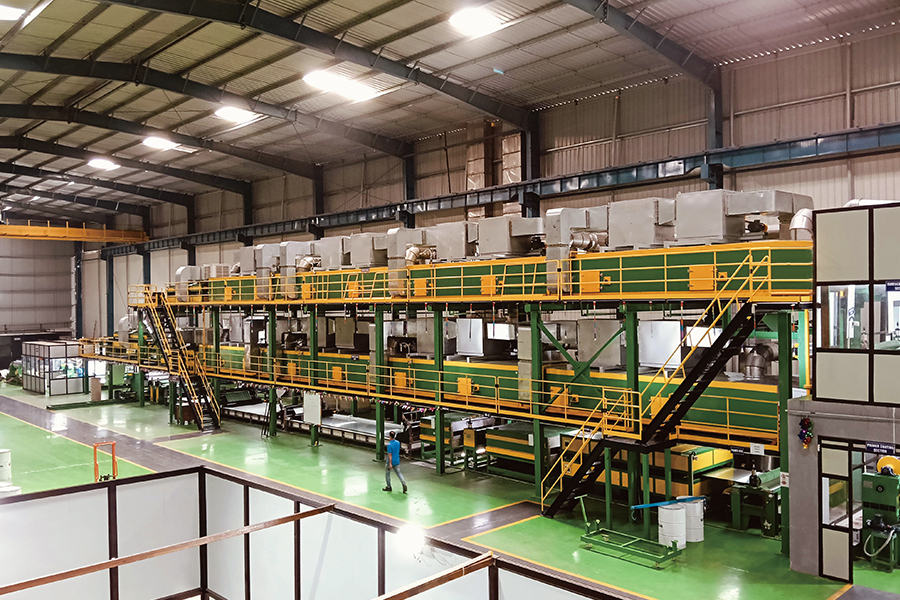 Aluminum Double Color Coating Double Baking Production Line